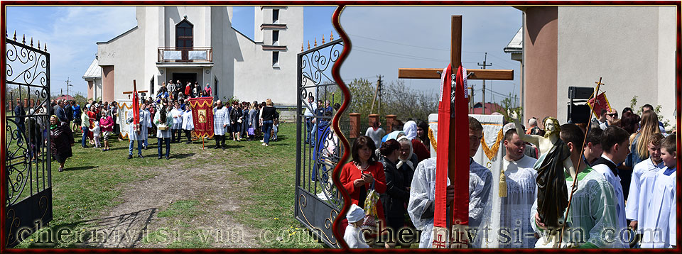 свята хода на Марка на кладовище в с.Сокіл, Чернівецький район