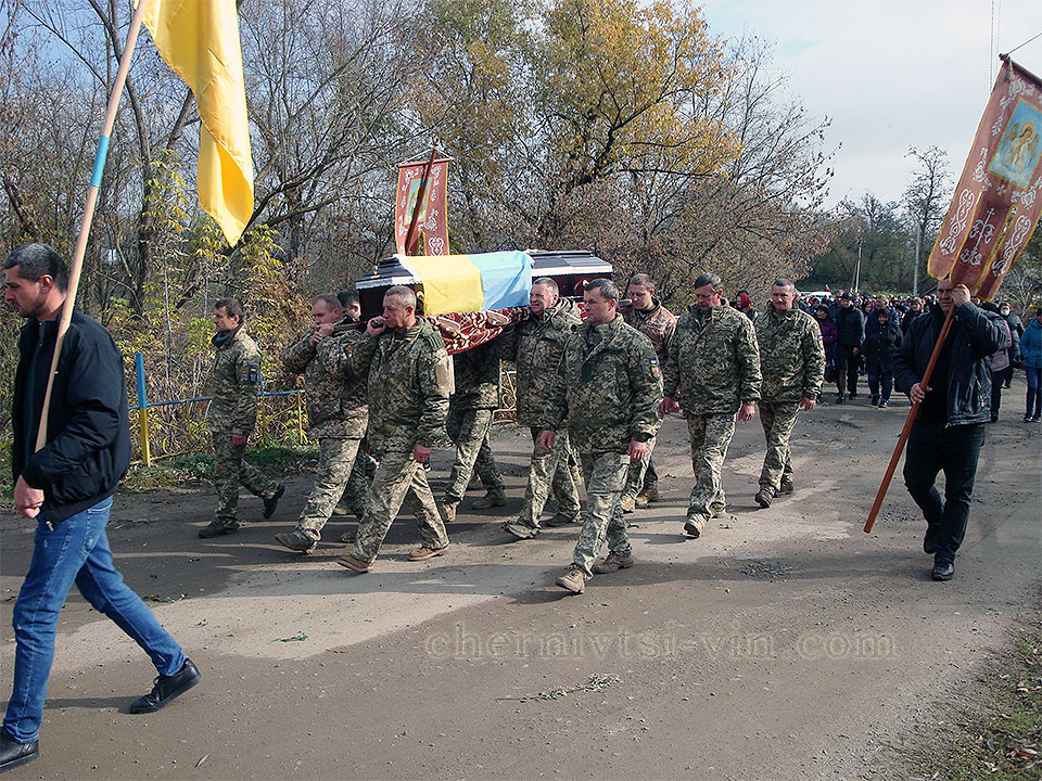 поховання Миколи Головатюка, загинув за Україну, Чернівецька територіальна громада
