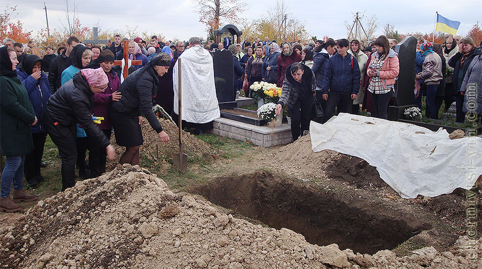 погребіння загиблого на війні з росією, Чернівецький район