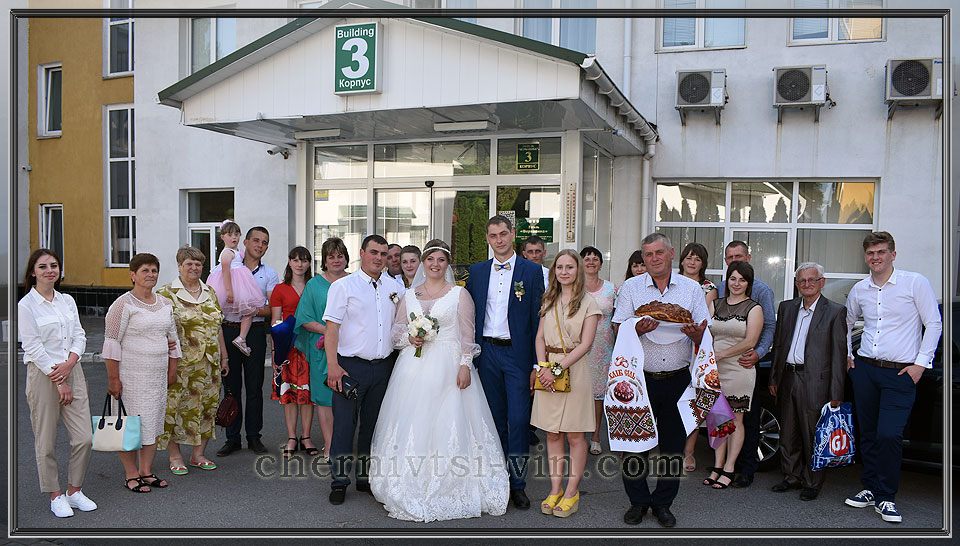 весілля Олесі Рущак, групове фото на згадку